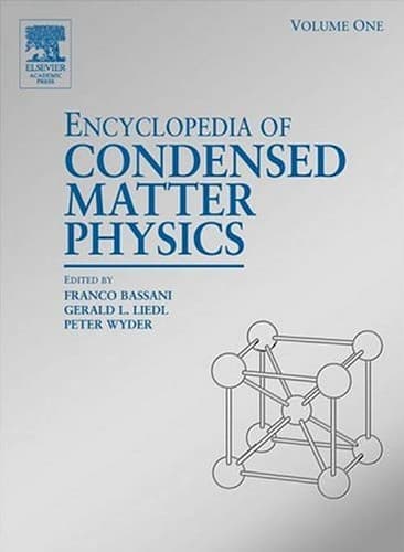 Cover image for Encyclopedia of condensed matter physics