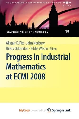 Cover image for Progress in Industrial Mathematics at ECMI 2008