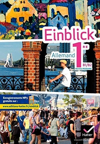 Cover image for Einblick Allemand 1re éd. 2011 - Manuel de l'élève