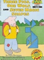 Cover image for Three pigs, one wolf, and seven magic shapes