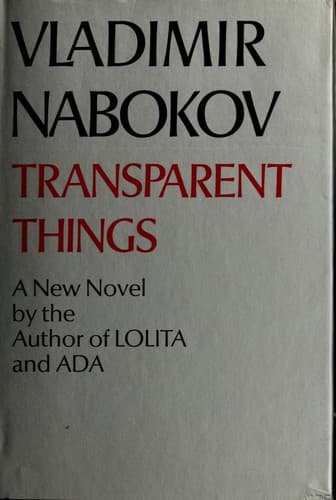 Cover image for Transparent things
