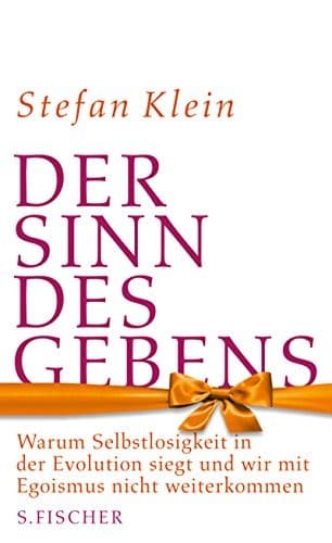 Cover image for Der Sinn des Gebens
