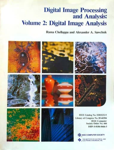 Cover image for Digital Image Processing and Analysis