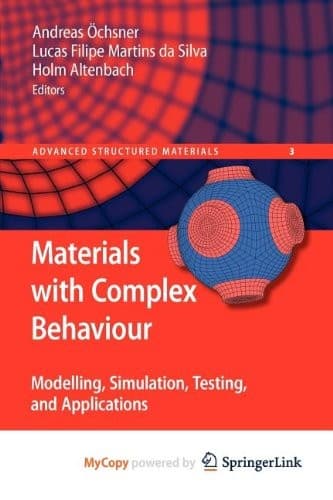 Cover image for Materials with Complex Behaviour