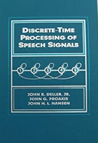 Cover image for Discrete-time processing of speech signals