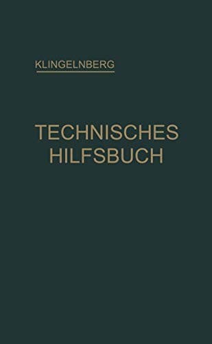 Cover image for Klingelnberg Technisches Hilfsbuch