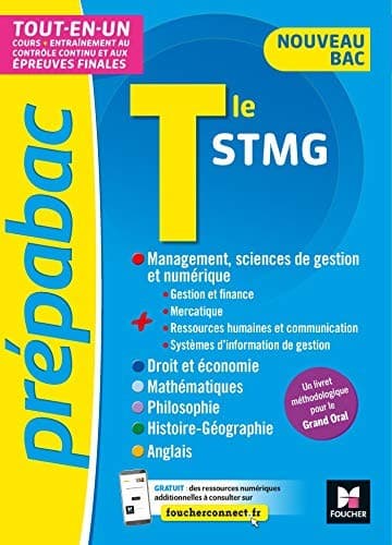Cover image for PREPABAC - Toute la terminale STMG - Nouveau bac - Contrôle continu et épreuves finales - Révision