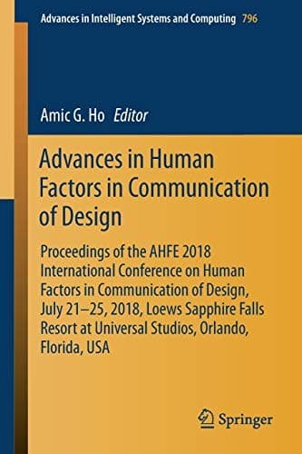 Cover image for Advances in Human Factors in Communication of Design