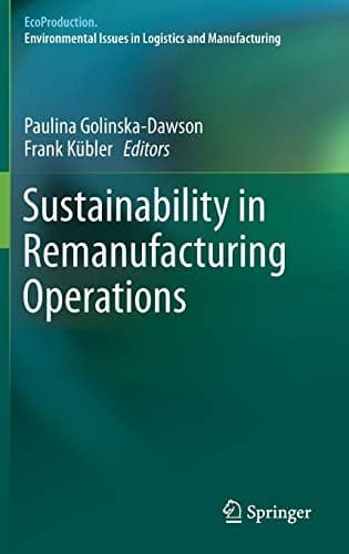 Cover image for Sustainability in Remanufacturing Operations