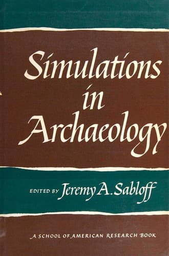 Cover image for Simulations in archaeology