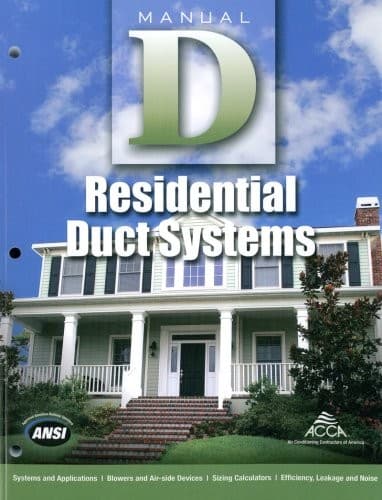 Cover image for Manual D Residential Duct Systems