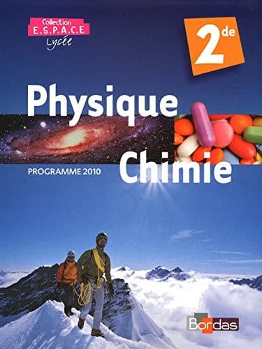 Cover image for PHYS CHIMIE 2DE ESPACE GD FORM