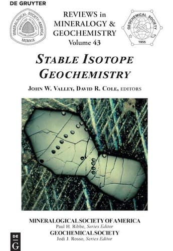 Cover image for Stable isotope geochemistry