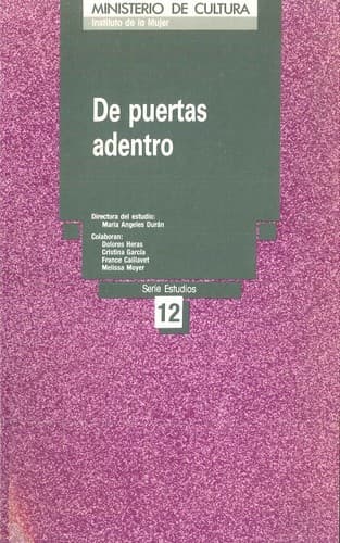 Cover image for DE PUERTAS ADENTRO