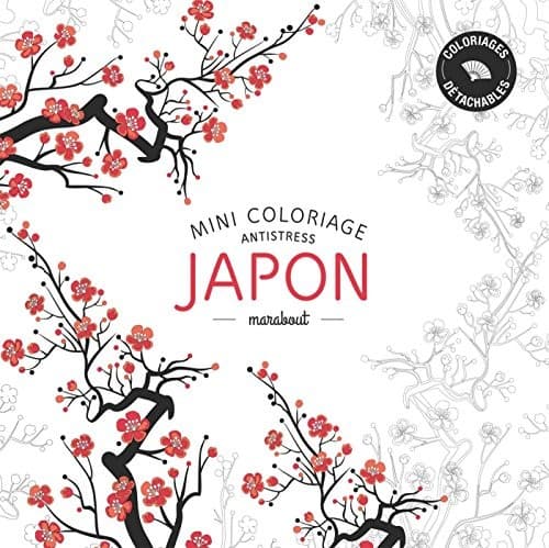 Cover image for Mini coloriage antistress Japon
