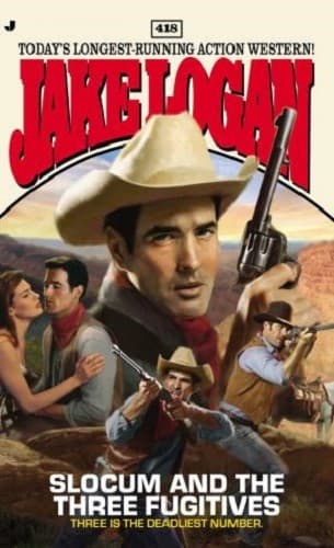 Cover image for Slocum and the three fugitives