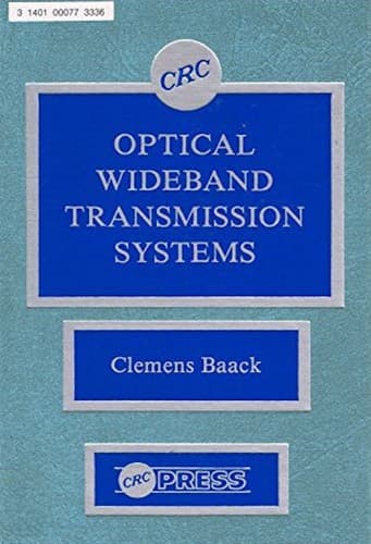Cover image for Optical wideband transmission systems