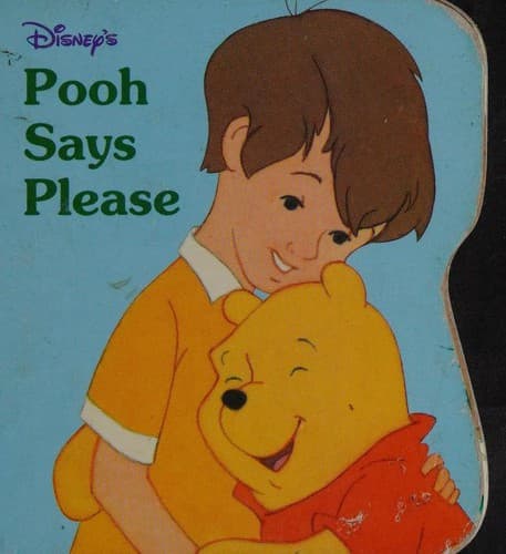 Cover image for Disney's Pooh says please