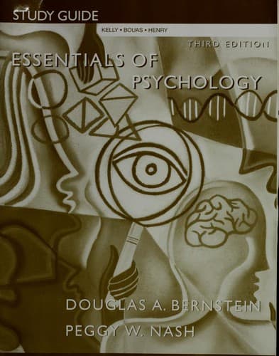 Cover image for Essentials Of Psychology