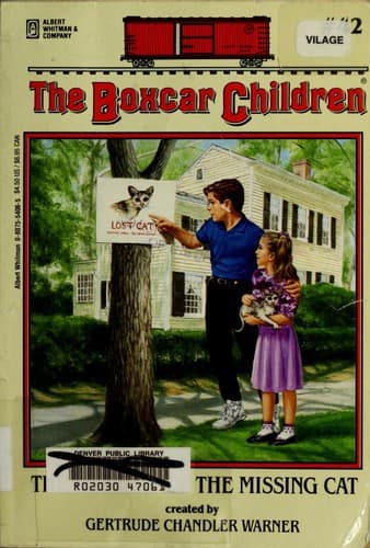 Cover image for The mystery of the missing cat