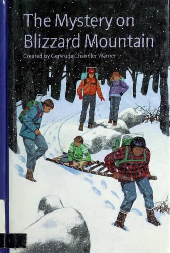 Cover image for The mystery on Blizzard Mountain