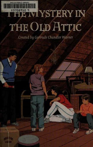Cover image for The Mystery in the Old Attic