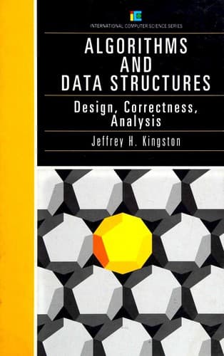 Cover image for Algorithms and data structures