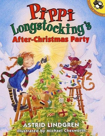 Cover image for Pippi's After-Christmas Party
