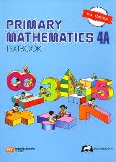 Cover image for Primary Mathematics 4A Textbook