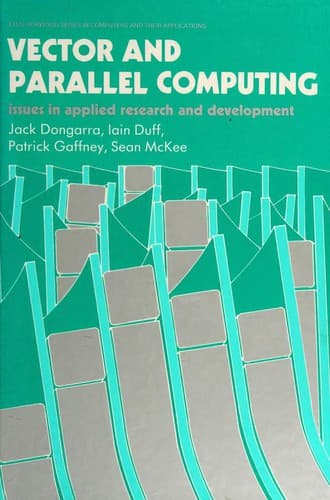 Cover image for Vector and parallel computing