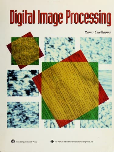 Cover image for Digital image processing