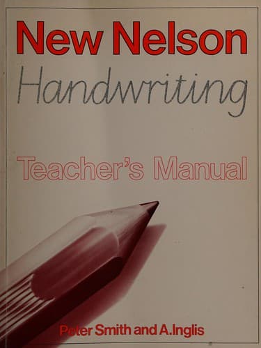 Cover image for New Nelson handwriting
