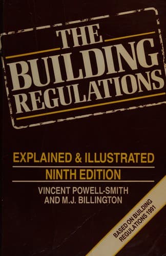 Cover image for The building regulations