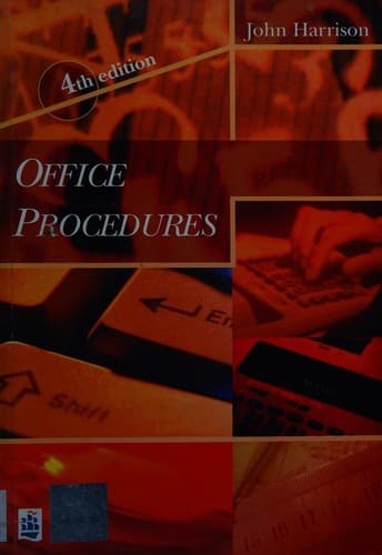 Cover image for Office procedures