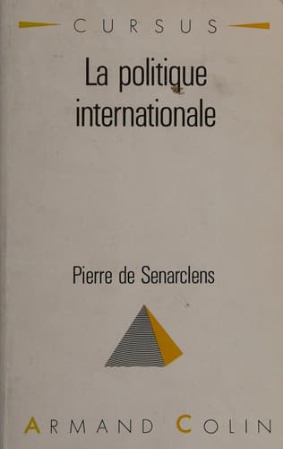 Cover image for La Politique internationale