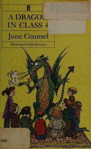 Cover image for A dragon in class 4
