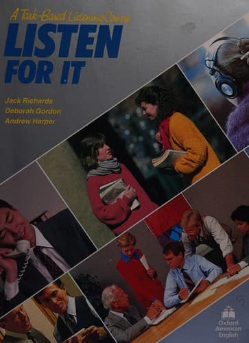 Cover image for Listen for it