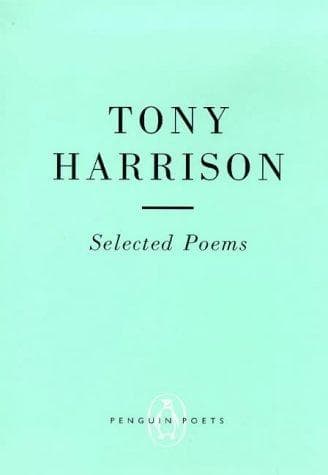 Cover image for Tony Harrison