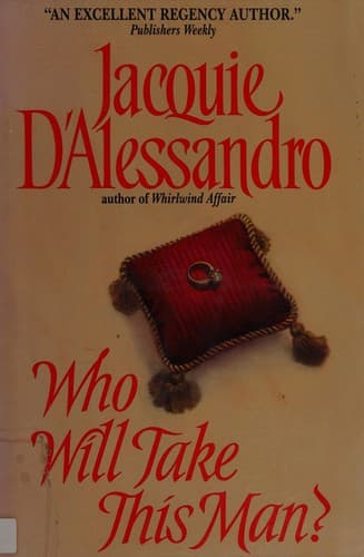 Cover image for Who will take this man?