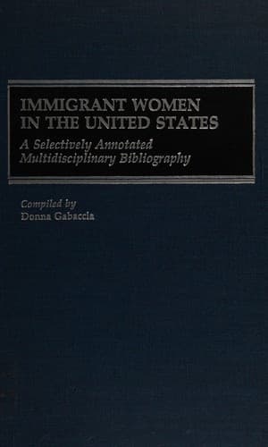 Cover image for Immigrant women in the United States