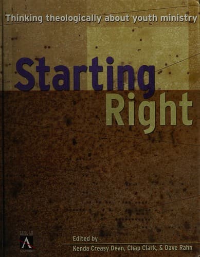 Cover image for Starting right