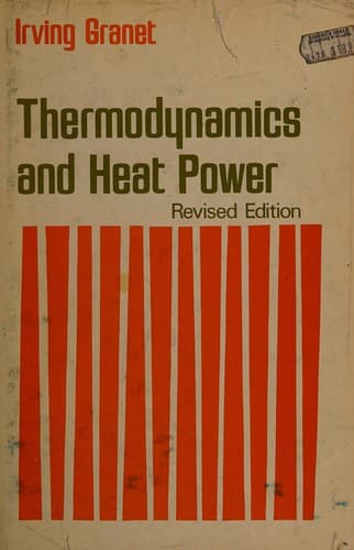 Cover image for Thermodynamics and heat power.
