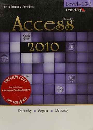 Cover image for Microsoft Access 2010