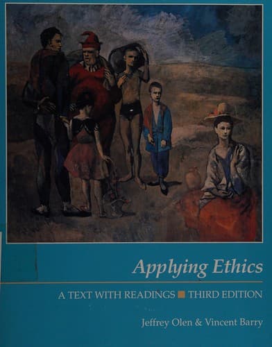 Cover image for Applying ethics