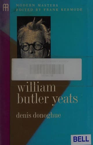 Cover image for William Butler Yeats.
