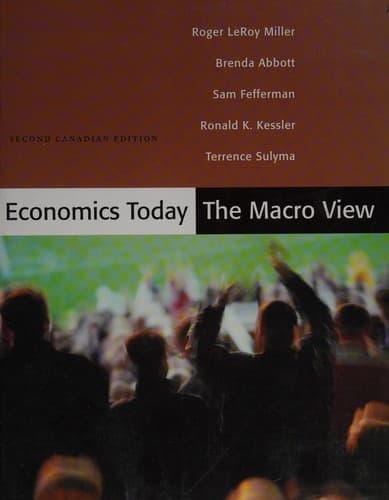 Cover image for Economics today