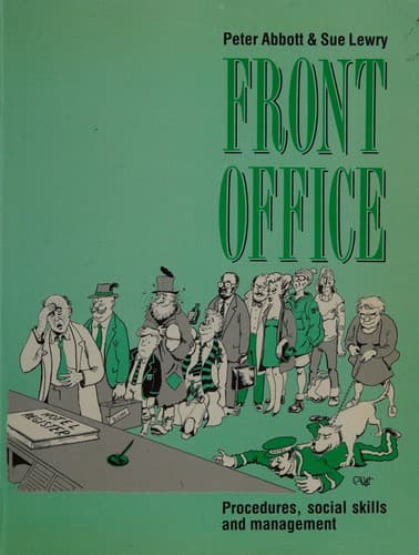 Cover image for Front office