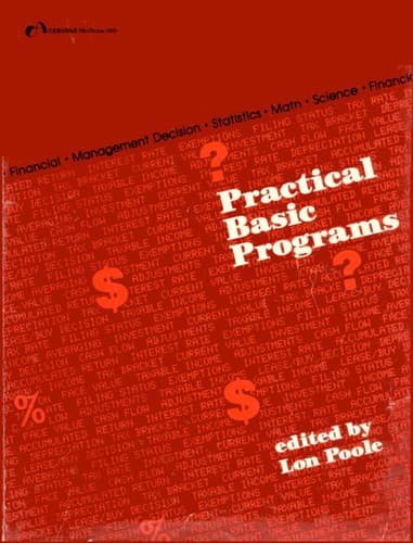 Cover image for Practical BASIC programs, TRS-80TM level II edition