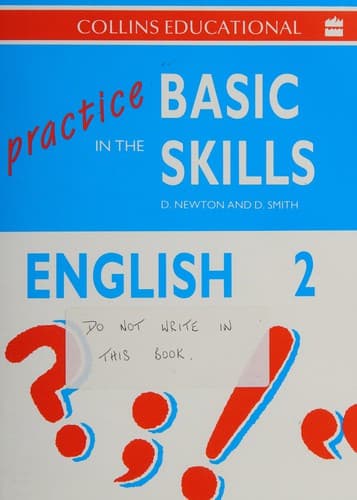 Cover image for Practice in the basic skills, English