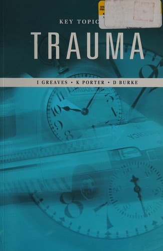 Cover image for Key topics in trauma